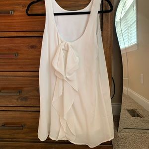 White sun dress